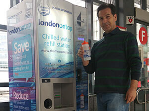 HydraChill landmark achievement at Hammersmith Station